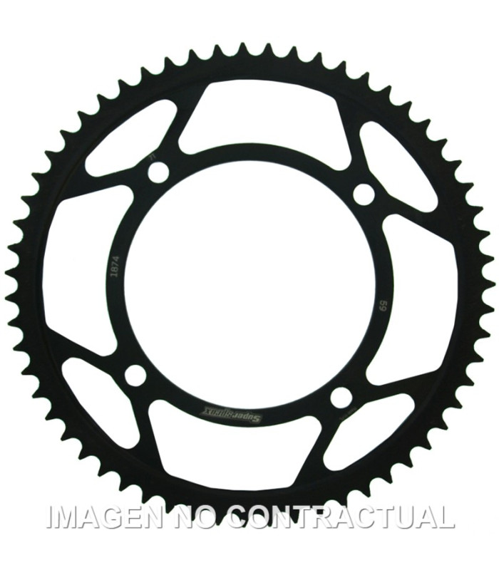 Corona Supersprox acero Yamaha 428 x 59