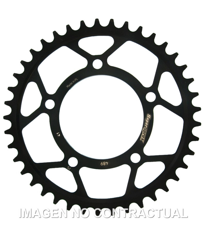 Corona Supersprox acero Kawasaki 530 x 41
