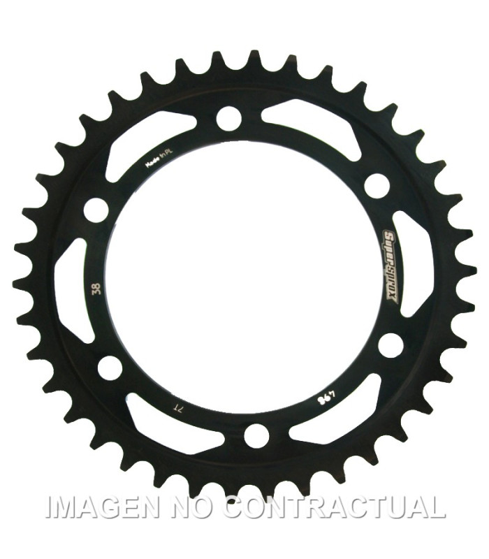 Corona Supersprox acero Kawasaki 525 x 38