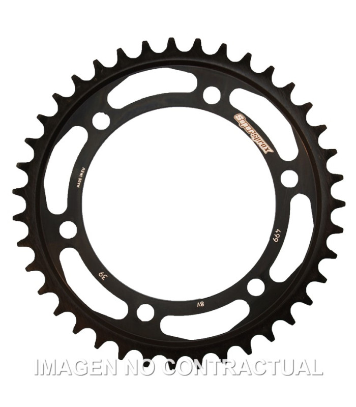 Corona Supersprox acero Kawasaki - Suzuki 530 x 39