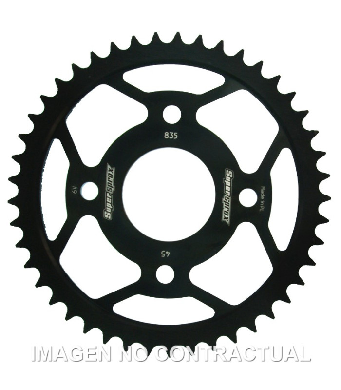 Corona Supersprox acero Yamaha 428 x 45