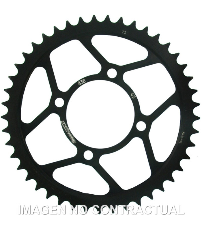 Corona Supersprox acero Yamaha 428 x 45