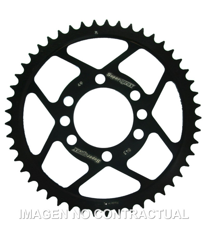 Corona Supersprox acero Yamaha 428 x 49