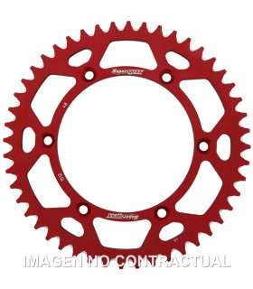 Corona Supersprox Aluminio Roja 48 D