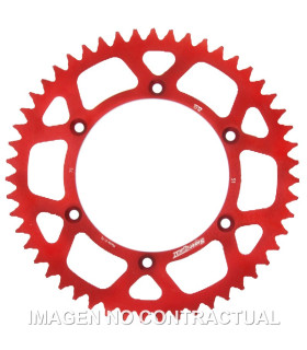 Corona Supersprox Aluminio Roja 51 D