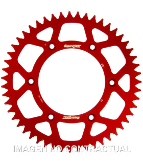 Corona Supersprox Aluminio Roja 51 D