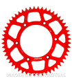 Corona Supersprox Aluminio Roja 52 D