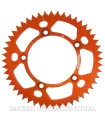 Corona Supersprox Aluminio Naranja 48 D