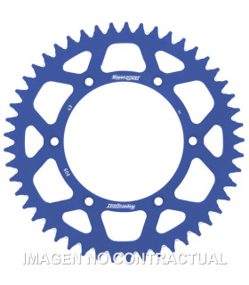 Corona Supersprox Aluminio Azul 49 D
