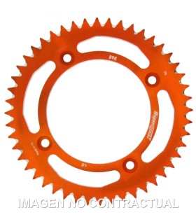 Corona Supersprox Aluminio Naranja 48 D