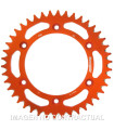 Corona Supersprox Aluminio Naranja 42 D
