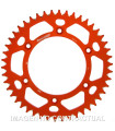 Corona Supersprox Aluminio Naranja 46 D