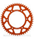 Corona Supersprox Aluminio Naranja 49 D