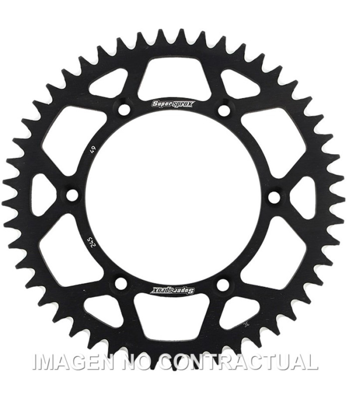 Corona Supersprox Aluminio Yamaha 520 x 49
