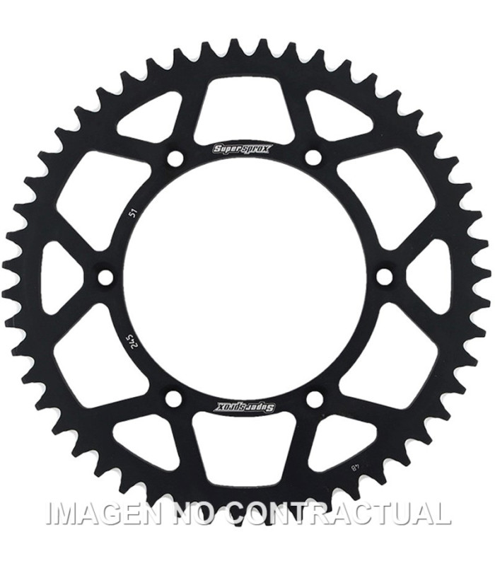 Corona Supersprox Aluminio Yamaha 520 x 51