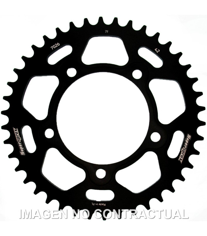 Corona Supersprox Aluminio Aprilia 525 x 42
