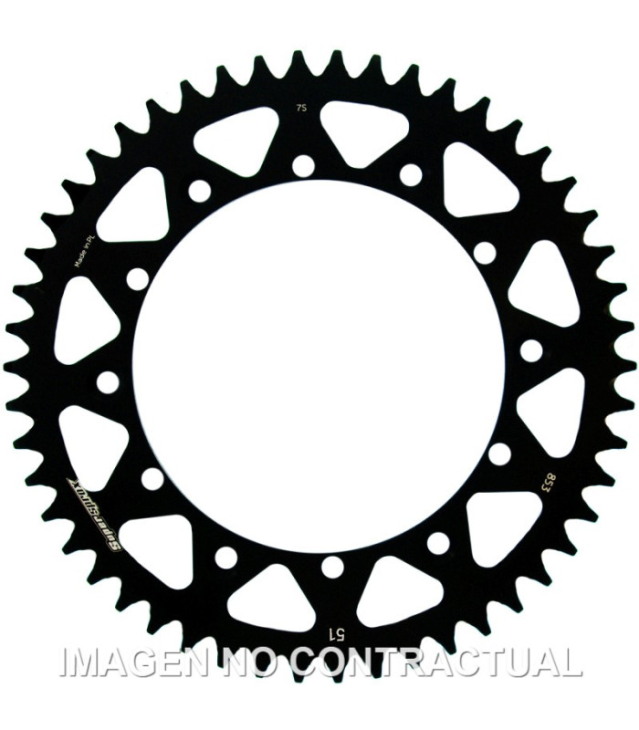 Corona Supersprox Aluminio Yamaha 520 x 51