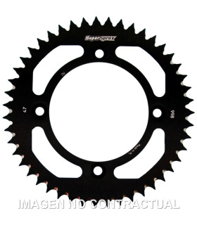 Corona Supersprox Aluminio Suzuki - Yamaha 428 x 47