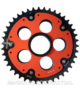 Corona Supersprox Stealth Roja Ducati 525 X 45