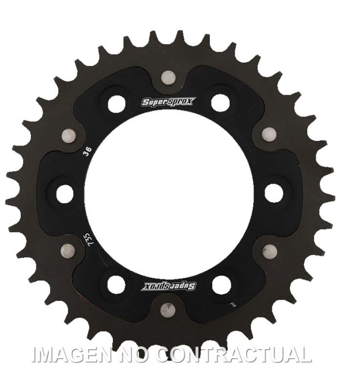 Corona Supersprox Stealth Negra Ducati 520 x 36