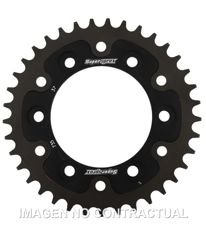 Corona Supersprox Stealth Negra Ducati 520 x 37