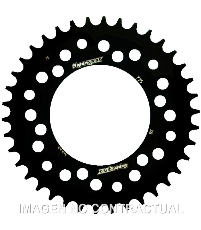 Corona Supersprox Stealth Negra Ducati 520 x 38