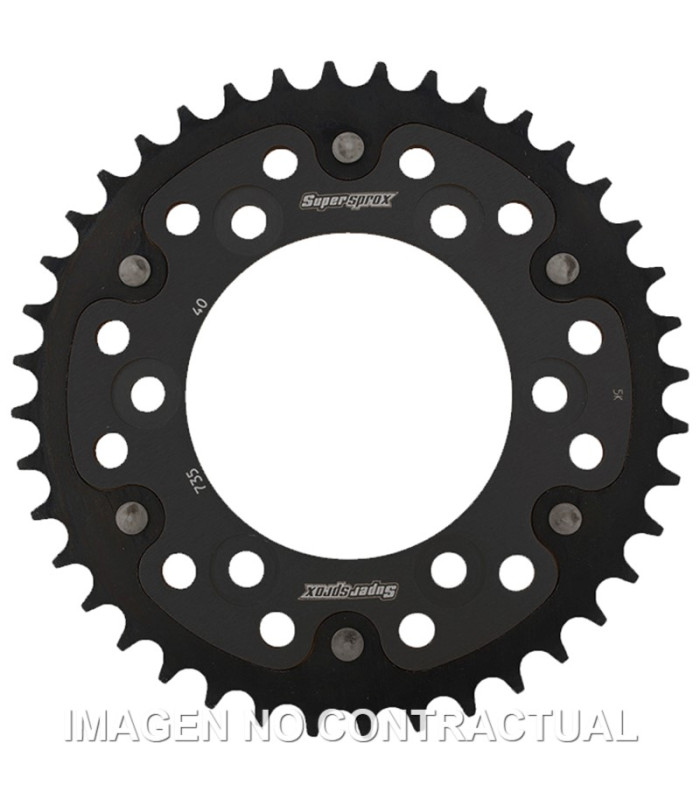Corona Supersprox Stealth Negra Ducati 520 x 40