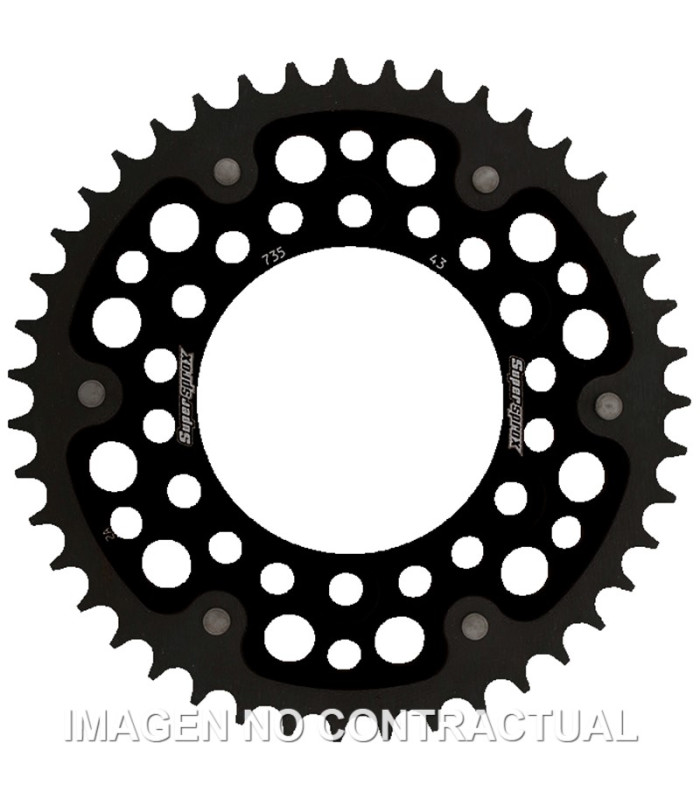 Corona Supersprox Stealth Negra Ducati 520 x 43