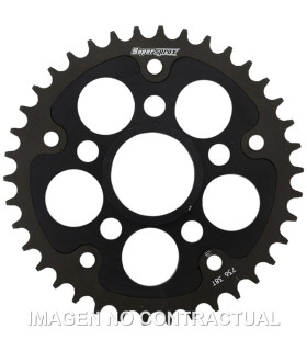 Corona Supersprox Stealth Negra Ducati 520 x 38