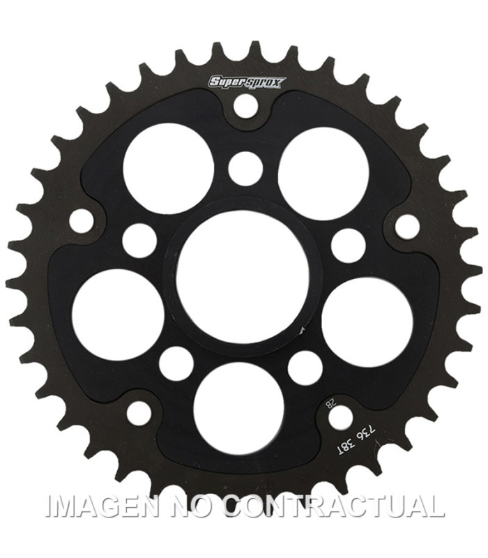 Corona Supersprox Stealth Negra Ducati 520 x 38