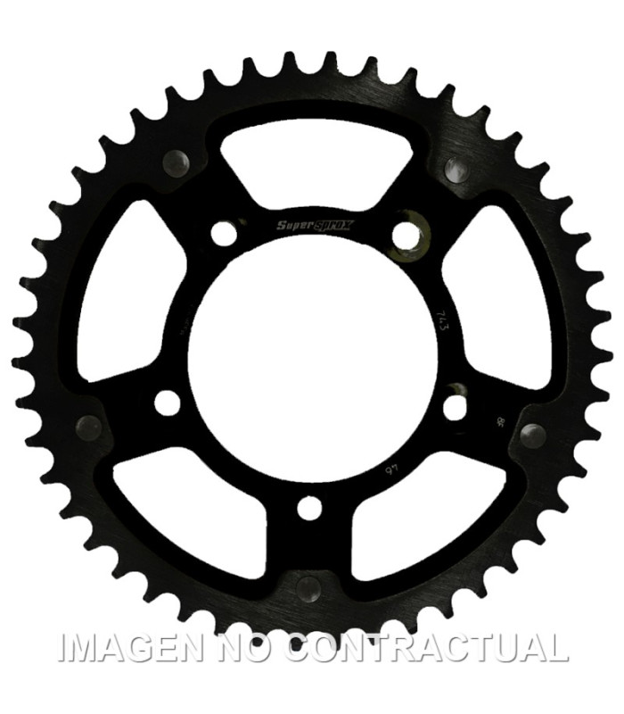 Corona Supersprox Stealth Negra Ducati 520 x 46