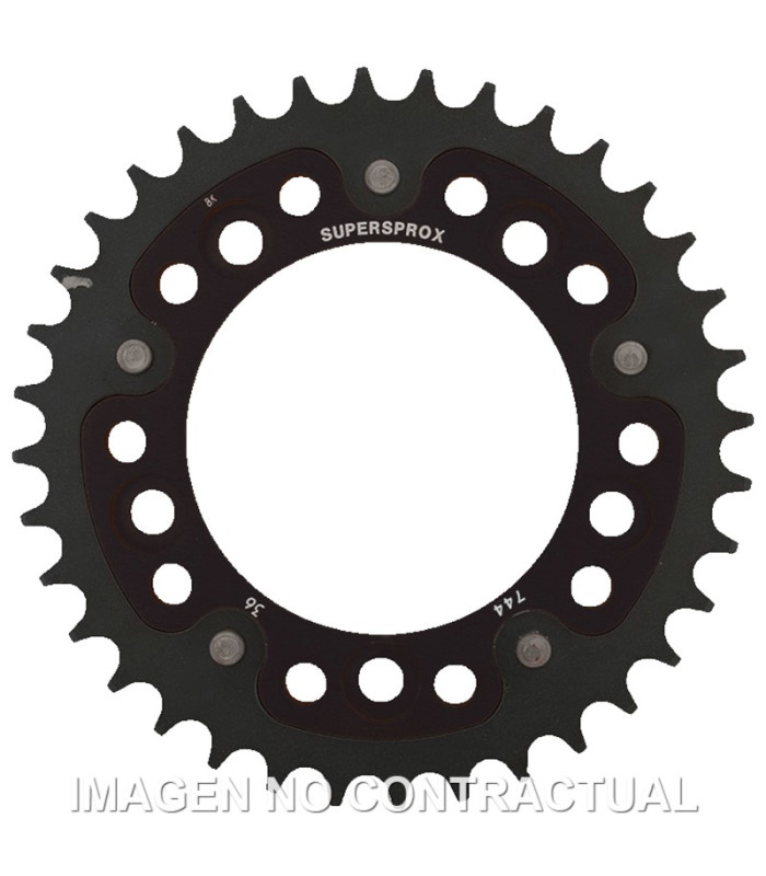 Corona Supersprox Stealth Negra Ducati 525 x 36