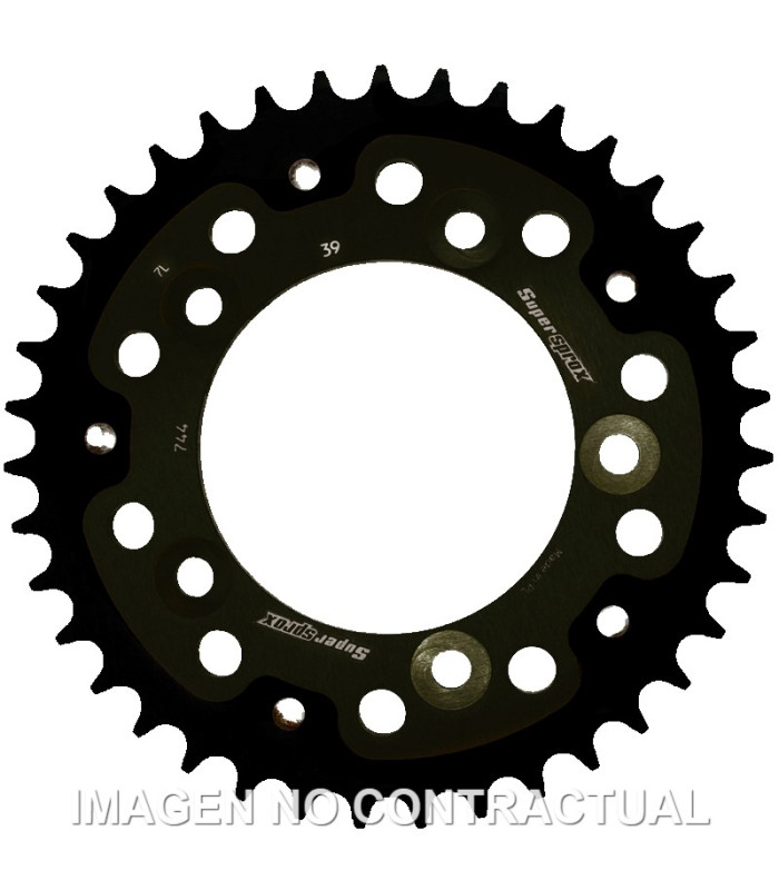 Corona Supersprox Stealth Negra Ducati 525 x 39