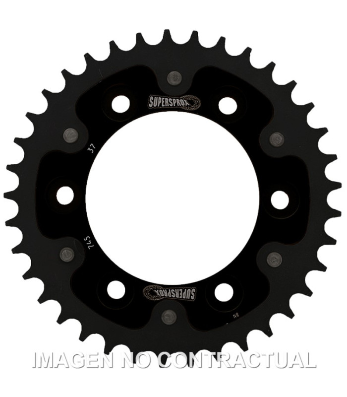 Corona Supersprox Stealth Negra Ducati 525 x 37