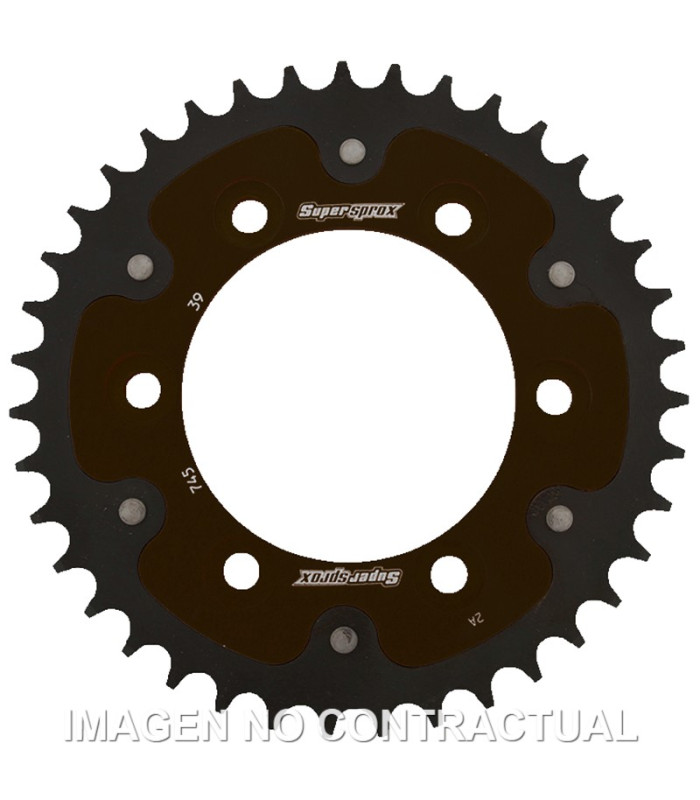 Corona Supersprox Stealth Negra Ducati 525 x 39