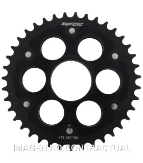 Corona Supersprox Stealth Negra Ducati 525 x 39