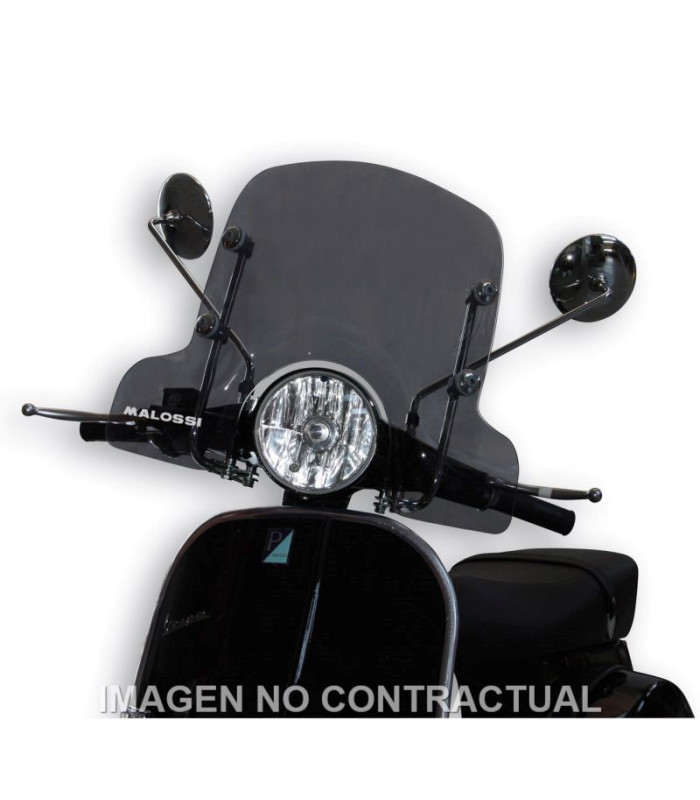 Cúpula Malossi Sport Screen Ahumado Claro Vespa PX 125