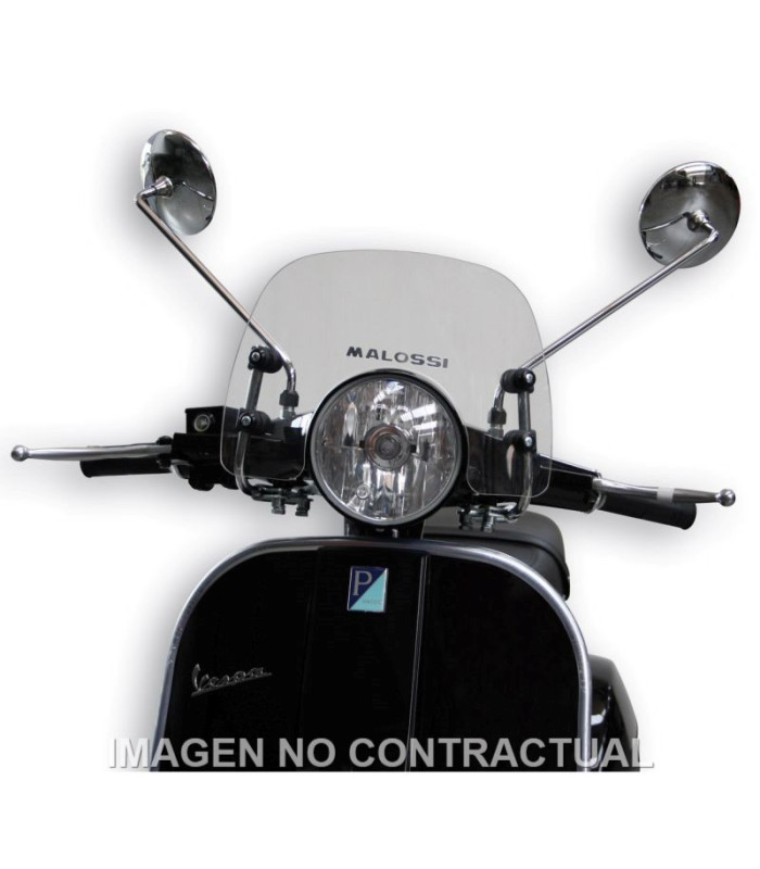 Cúpula Malossi Sport Screen Transparente Vespa PX 125/150/200