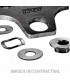 Kit montaje disco de freno TRW MST14FK