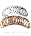KIT DISCOS + SEPARADORES COMPLETO FCC KAWASAKI ZX-6R 600