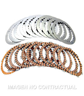 KIT DISCOS + SEPARADORES COMPLETO FCC HONDA GL GOLDWING 1800