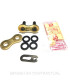 Enganche clip DID 520 VX3 oro (FJ)