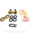 Enganche clip DID 520 VX3 oro (FJ)