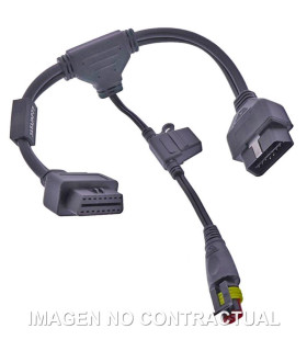 CABLE DIAGNOSIS TEXA ADAPTADOR ALIM.BIKE EOBD AP77
