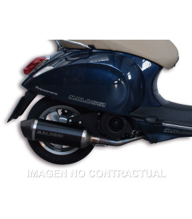 ESCAPE MALOSSI RX BLACK VESPA PRIMAVERA 3V 125 4T