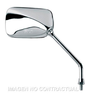 Espejo HERT cromado Moto Custom Derecho