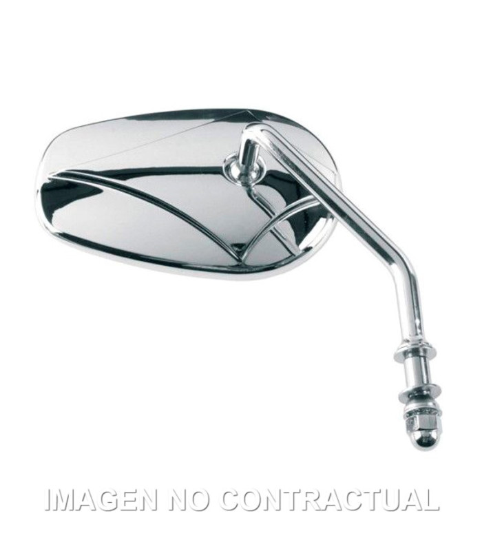 Espejo HERT Cromado Harley Davidson Derecho