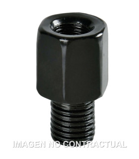 ADAPTADOR PARA ESPEJOS MOTO LAMPA ROSCA 8 MM DERECHA
