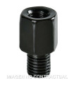 ADAPTADOR PARA ESPEJOS MOTO LAMPA ROSCA 8 MM DERECHA