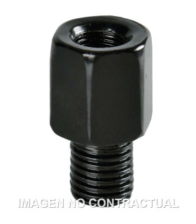 ADAPTADOR PARA ESPEJOS MOTO LAMPA ROSCA 8 MM DERECHA